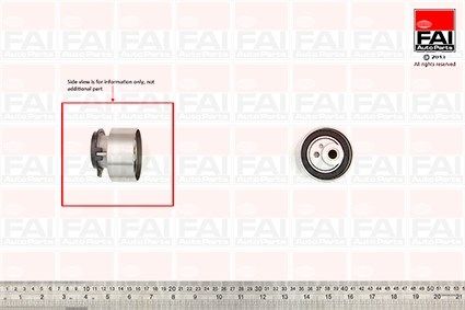 FAI AUTOPARTS Натяжной ролик, ремень ГРМ T9470